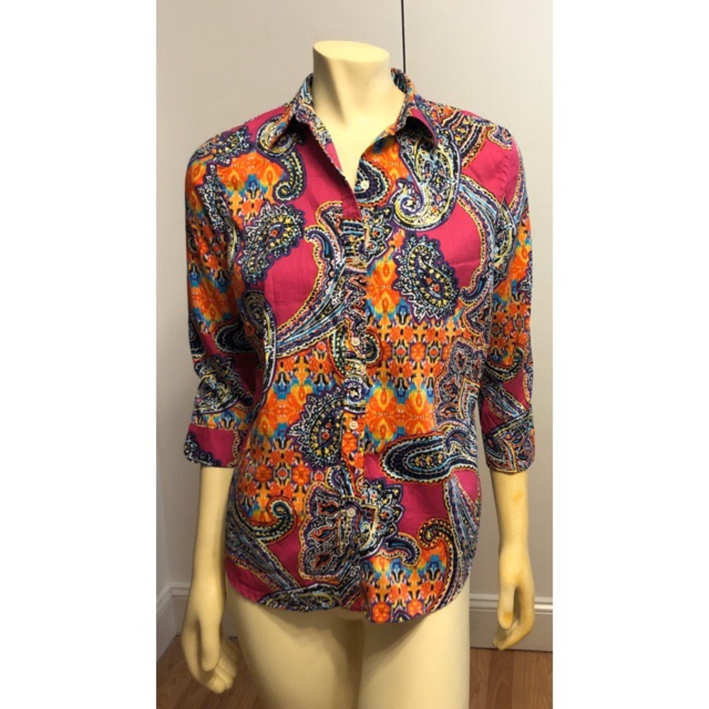 Ralph Lauren paisley button up